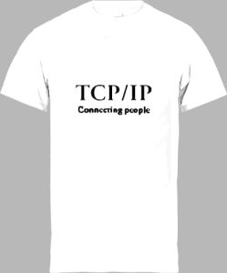 Футболка TCP/IP connecting people чоловіча