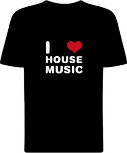 Футболка House music