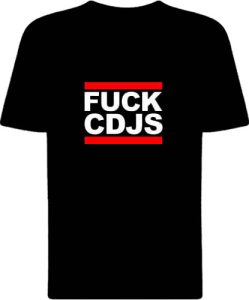 Футболка Fuck CDJS