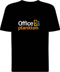 Футболка Office plankton