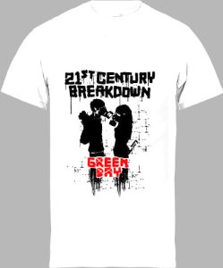 Футболка Green Day 21st Century Breakdown White