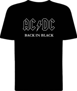 Футболка AC/DC Back in Black view 1