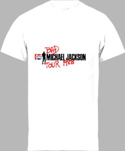 Футболка Michael Jackson Bad tour 1988