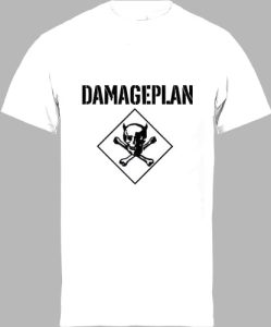 Футболка Damageplan skull