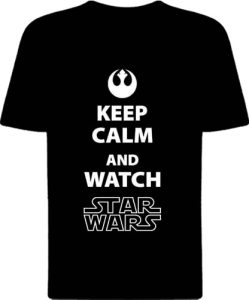 Футболка Keep Calm and Watch Star Wars