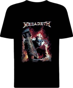 Футболка Megadeth Arsenal Of view 1