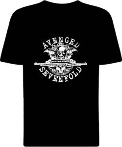 Футболка Avenged Sevenfold A7X view 1