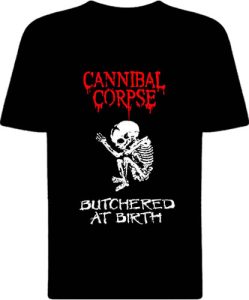 Футболка Cannibal Corpse Butchered At Birth view 1