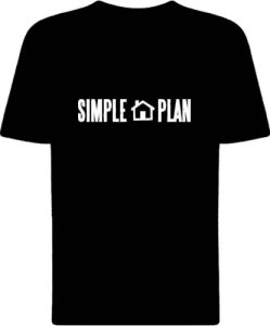 Футболка Simple Plan Logo