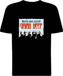 Футболка Uriah Heep British Rock Legends