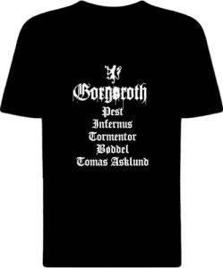 Футболка Gorgoroth view 1