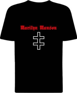 Футболка Marilyn Manson Cross