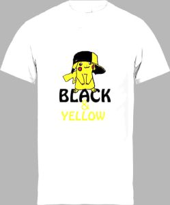 Футболка Black And Yellow Pika