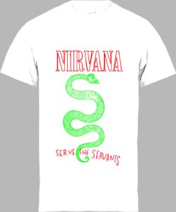 Футболка Nirvana Serpents