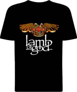 Футболка Lamb of God Eagle Drum Color