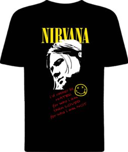 Футболка Nirvana Cobain Face