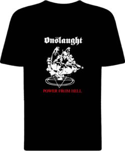 Футболка Onslaught Power From Hell