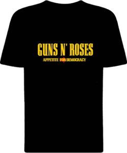 Футболка Guns n Roses Appetite For Democracy