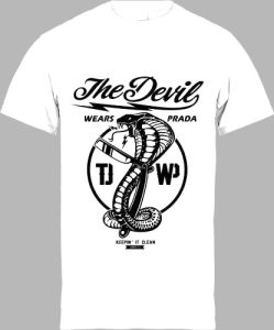 Футболка The Devil Wears Prada Snake