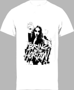 Футболка Bring Me The Horizon Black Metal