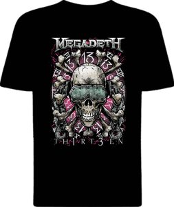 Футболка Megadeth 13