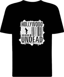 Футболка Hollywood Undead Barcode Flag