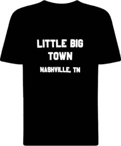 Футболка Little Big Town Nashville Show