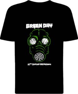 Футболка Green Day 21st Century Breakdown Mask