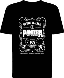 Футболка Pantera 101 Proof Full