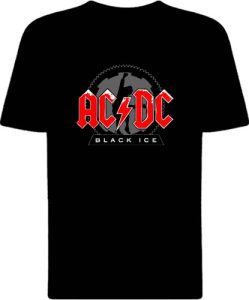 Футболка AC/DC Black Ice Angus