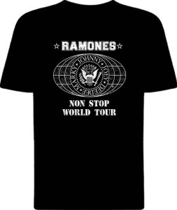 Футболка Ramones Non Stop World Tour