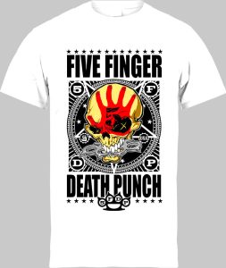 Футболка Five Finger Death Punch Skull Pattern