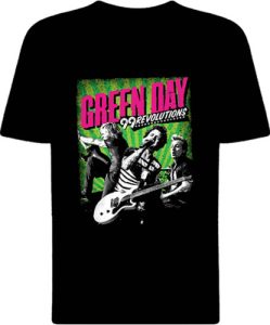 Футболка Green Day 99 Revolutions