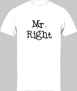 Футболка Mr. Right And Mrs. Always Right view 1