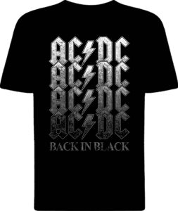 Футболка AC/DC Back In Black view 3