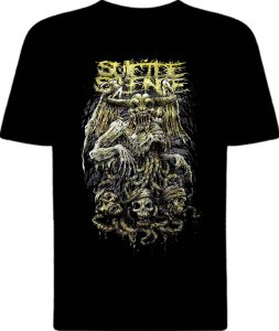 Футболка Suicide Silence Three Skulls