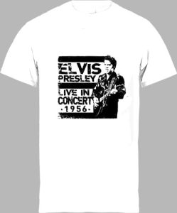 Футболка Elvis Presley Live In Concert