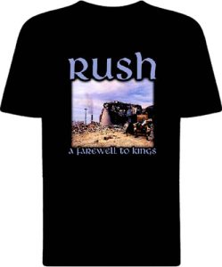 Футболка Rush A Farewell To Kings