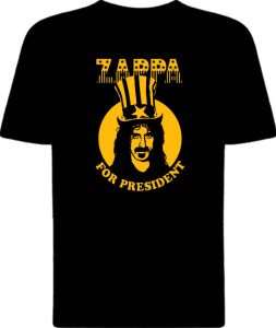 Футболка Frank Zappa For President