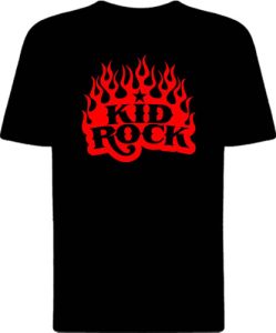 Футболка Kid Rock Flame Foil