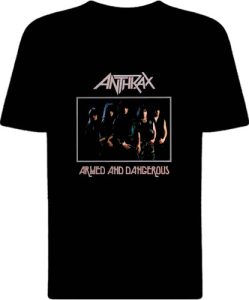 Футболка Anthrax Armed And Dangerous