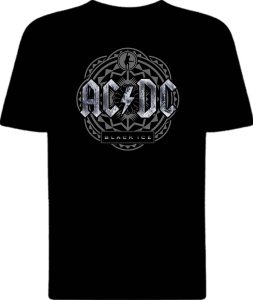 Футболка AC/DC Black Ice Logo