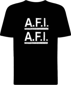 Футболка AFI Bold Black