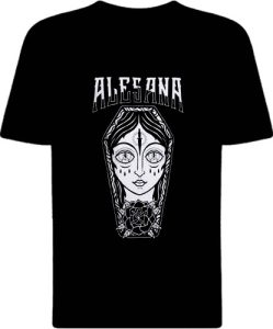 Футболка Alesana Coffin Girl