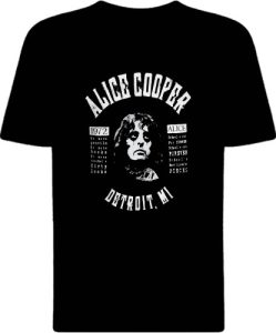 Футболка Alice Cooper Detroit