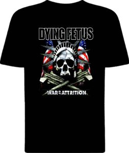 Футболка Dying Fetus War Of Attrition