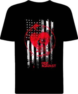 Футболка Rise Against Flag