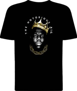 Футболка Notorious BIG Crown Chain