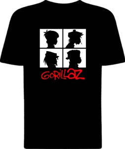 Футболка Gorillaz