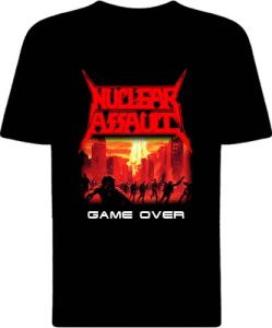 Футболка Nuclear Assault Game Over view 2